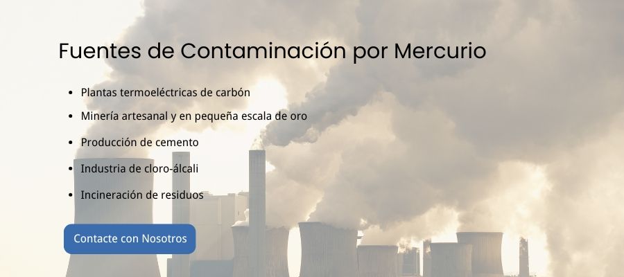 Fuentes de contaminacion por mercurio