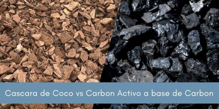 Cascara de Coco vs Carbon Activo a base de Carbon