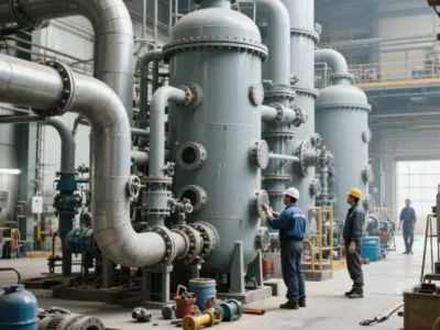 Carbon activado acidificado para la eliminacion de aceite del agua de condensacion