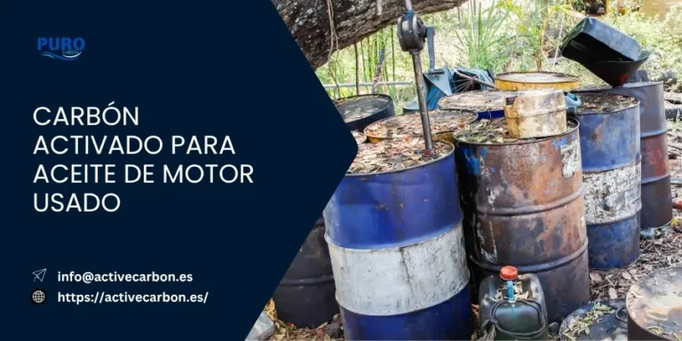 Carbon Activado para Aceite de Motor Usado