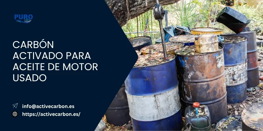 Carbon Activado para Aceite de Motor Usado