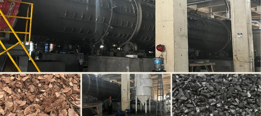 Produccion de carbon activado para el refinado de oro