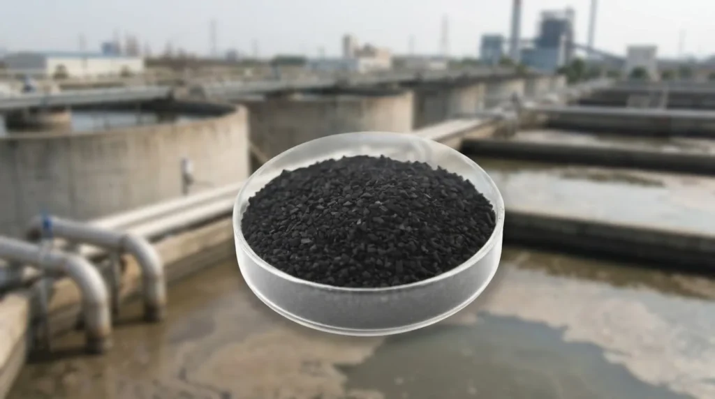 carbon activado granular para la Eliminacion de DQO de Aguas Residuales Industriales