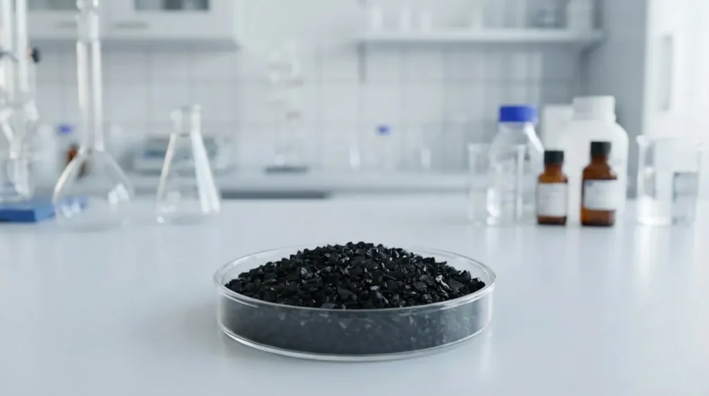 Carbon activado granular de cascara de coco para la decoloracion y purificacion de la cerveza