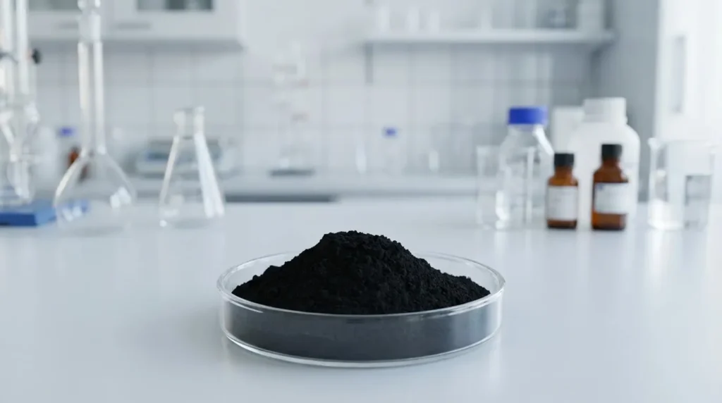 Carbon activo en polvo a base de madera para la decoloracion y purificacion de la cerveza