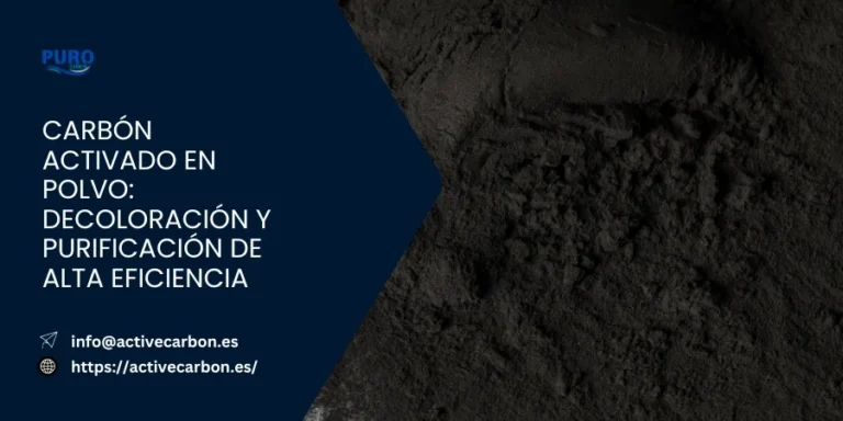 Carbon Activado en Polvo Decoloracion y Purificacion de Alta Eficiencia