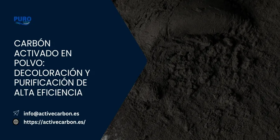 Carbon Activado en Polvo Decoloracion y Purificacion de Alta Eficiencia