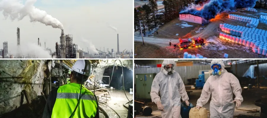 Aplicaciones tipicas de las mascaras antigas con carbon activado