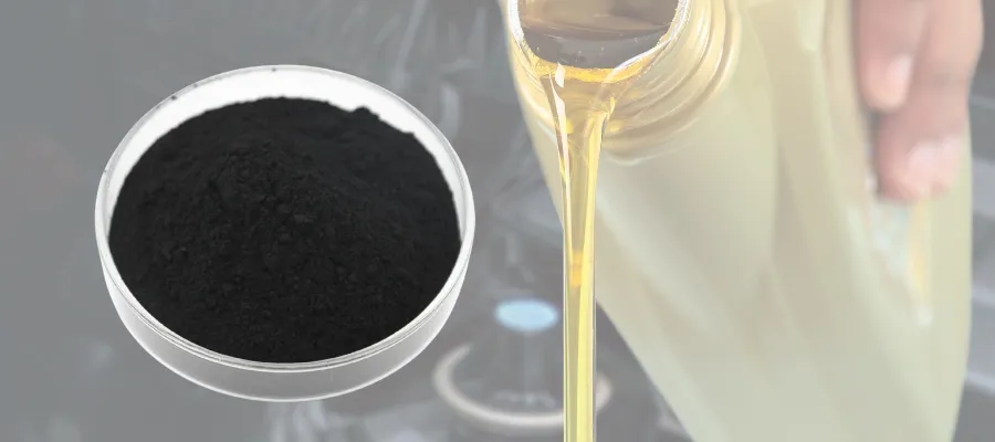 Carbon activado en polvo a base de madera para decolorar el aceite de motor